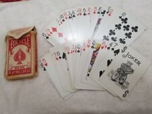 Vintage Bicycle 808 Jumbo Size Rider Back Playing Cards #808 (Pre-Owned) USA  Review