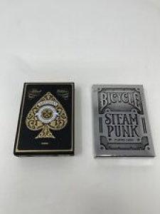 Artisan Black Edition And Bicycle Steam Punk Playing Cards Review