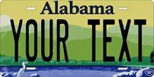 Alabama 2014 License Plate Personalized Custom Car Auto Bike Motorcycle Moped Review