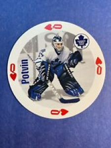 1998-99 Bicycle Playing Card Queen Of Hearts Felix Potvin Toronto Maple Leafs Review