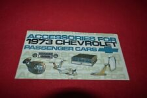 Chevrolet Passenger Car Accessories For 1973 Dealer’s Brochure DCPA11  Review
