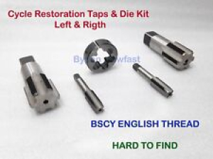 BSCY Vintage Bicycles Restoration Taps & Die Kit Left & Right High Carbon Steel. Review