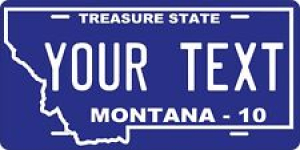Montana 2010 License Plate Personalized Custom Auto Bike Motorcycle Moped tag Review