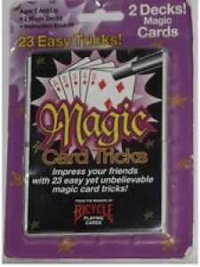 Magic Cards. 2 decks with instruction booklet. Makers of Bicycle Playing Cards Review