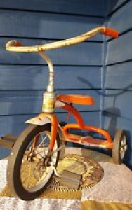 Vintage 1950s 1960s Murray Tricycle ride on pedal toy trike all original, works! Review