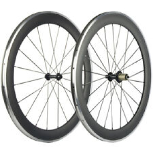 Aluminium Brake Surface 60mm Clincher Carbon Wheelset Road Bicycle Wheels Matte Review