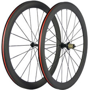Race Bicycle Front&Rear Wheelset 50mm Clincher Carbon Wheels Road Bike Wheel Review