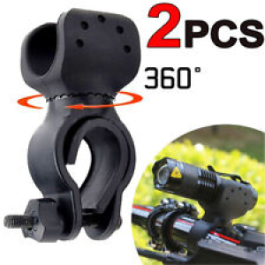 2X Multi-function 360° Bicycle Bike Mount Clip Clamp LED Flashlight Torch Holder Review