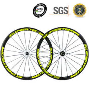 SUPERTEAM  700C 38mm Carbon Wheelset Clincher Road Bicycle R36 Hub Carbon Wheels Review