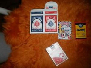 Vintage Bicycle Rider Back Poker 808 Playing Cards DOUBLE PACK OHIO + BONUS 1  Review