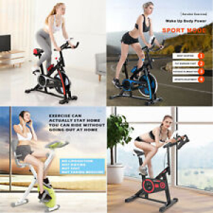 Pro Indoor Exercise Bike Stationary Cycling Bicycle Cardio Fitness Workout US Review