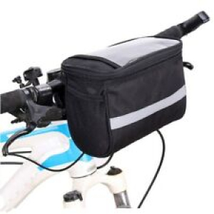 Bicycle Handlebar Bags Waterproof Bike Handlebar Basket Front Storage Pack Bag Review
