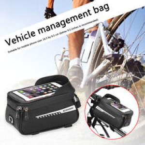 Waterproof Front Tube Frame Pouch Bike Bicycle Mobile Phone Holder Storage Bag Review