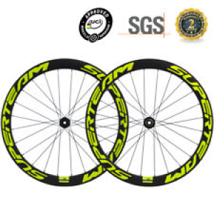 SUPERTEAM Cyclocross Bike Clincher Carbon Wheelset 50mm Disc Brake Bicycle Wheel Review