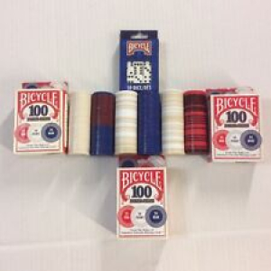 Assorted Poker Chips and Dice ~ Bicycle Brand Review