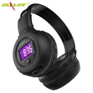 Bluetooth Headphones with FM Radio LCD Screen Stereo Wireless Earphones Headset Review