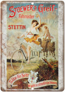 Stoewer’s Greig Bicycle Vintage Ad 10″ x 7″ Reproduction Metal Sign B346 Review