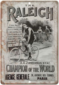 The Raleigh Bicycle Vintage Ad 10″ x 7″ Reproduction Metal Sign B338 Review