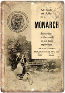Monarch Bicycles Cycle Mfg Vintage Ad 10″ x 7″ Reproduction Metal Sign B294 Review