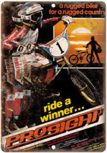 BMX Prosight Freestyle Racing Bicycle 10″ x 7″ reproduction metal sign B142 Review