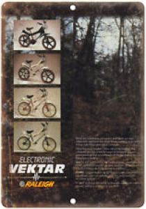 Raleigh Vektar BMX Racing Retro Bicycle Ad 10″ x 7″ Reproduction Metal Sign B498 Review