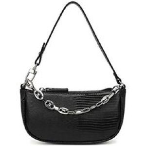 Classic Small Shoulder Bags Women Mini Handbags With Croc Pattern, Clutch Purse Review