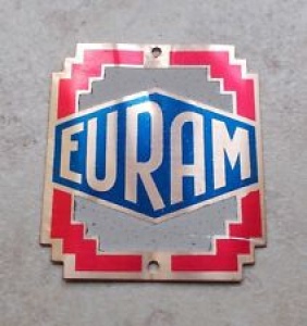 Vintage Euram bicycle head badge France antique bikes french cycle headbadges Review