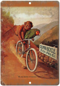 Columbia Bicycle Pope Mfg. Co. Vintage Ad 10″ x 7″ Reproduction Metal Sign B342 Review