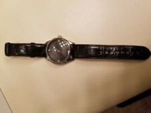 New GUESS U0539G1 Diamond Accent Black Croc-Embossed Leather Strap Men’s Watch Review