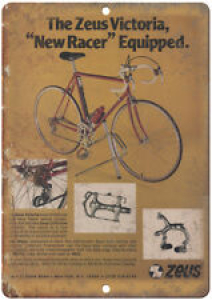 Zeus Victoria 10 speed Bicycle Ad 12″ x 9″ Retro Look Metal Sign B308 Review