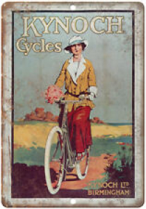 Kynoch Cycles Vintage Bicycle Ad 10″ x 7″ Reproduction Metal Sign B362 Review