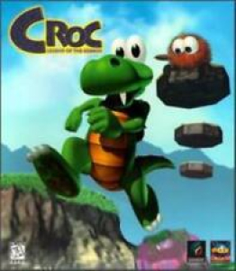Croc 1 Legend of the Gobbos PC CD crocodile saves creatures jump run arcade game Review