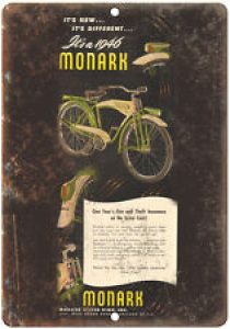 1948 Monark Silver King Inc. Bicycle Ad – 10″ x 7″ Retro Look Metal Sign B122 Review