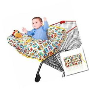 2-in-1 Croc n Frog Shopping Cart Covers for Baby Boy or Girl and High Chair C… Review