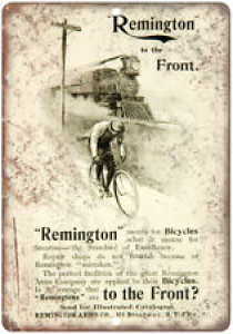 Remington Bicycle Vintage Ad 10″ x 7″ Reproduction Metal Sign B317 Review