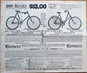 Bicycle 1890s Advertising Poster/Flier – Brown-Lewis Cycle Co. – Chicago, IL Review