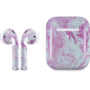 Marble Apple AirPods 2 Skin – Blue and Purple Marble Review