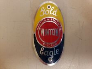 Vintage Winton Gold Eagle Head Badge..Balloon Tire…Cruiser..Bike….Bicycle Review