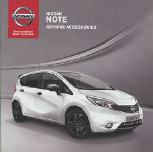 CAR ACCESSORIES BROCHURE – NISSAN NOTE – FEBRUARY 2015 Review