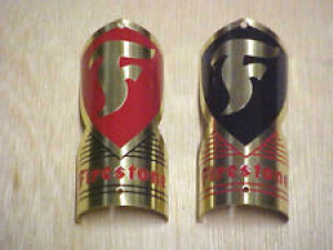 Firestone F Head Tube Bike Badge Emblem Etched Brass CHOICE of Color Review