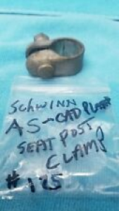SCHWINN 1960s MIDDLEWEIGHT OTHER BICYCLE A S SEAT POST CLAMP USED CAD ZINC  #125 Review