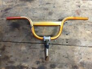 BMX orange Handlebars bicycle parts bike bars dirt trick goose neck bicycle Review