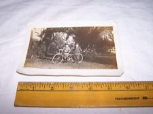 Vintage Antique Photo with 2 Boys & BICYCLE Review