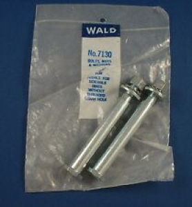 Wald No. 7130 Bolts, Nuts, Washers For Pedals Sidewalk Bikes W/OThreaded Crank Review