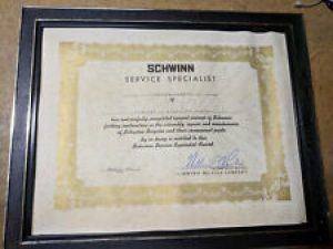 Schwinn Service Specialist Completion Certificate Cesmat March Review