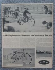 VINTAGE 1952 AMF ROADMASTER FLYING FALCON GLIDEMASTER BICYCLE ADVERTISEMENT  Review