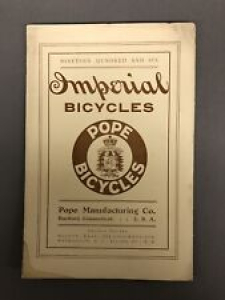 1906 Imperial Bicycles Pope Bicycles Brochure 9” X 6” Review