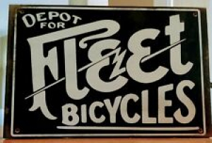 FLEET DEPOT FOR BICYCLES ~ WOODEN SIGN Review