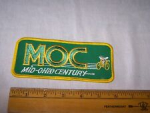 Vintage MOC Bicycle Race Patch Cycling Event MID OHIO CENTURY – Estate Find Review