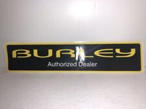 Vintage Burley Bicycles DEALER Window 11” Long Decal  Review